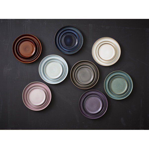 Juodos spalvos/gintarinės spalvos desertinė iš akmens masės lėkštė ø 17 cm Gastro Black/Amber – Bitz-image-1