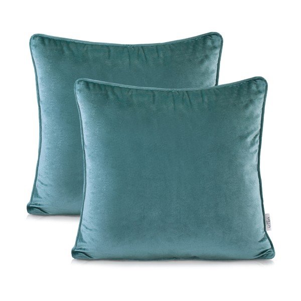 2 užvalkalų rinkinys AmeliaHome Nancy Lightblue, 45 x 45 cm-image-2