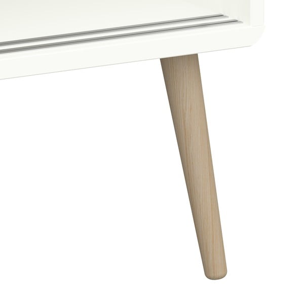 Balta spinta su stumdomomis durimis 113x190 cm Softline - Tvilum-image-2