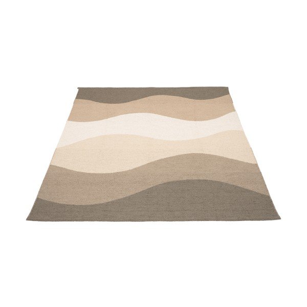 Rudos spalvos/smėlio spalvos lauko ir vidaus kilimas 180x230 cm Urvi Earth – Pappelina