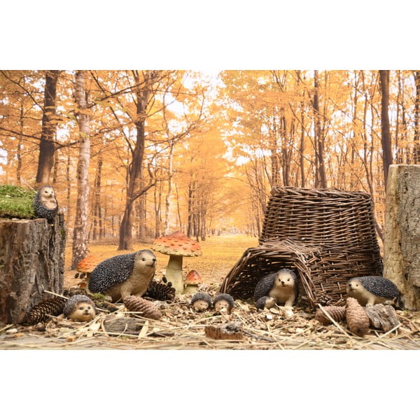 Iš poliesterinės dervos sodo statula Hedgehog – Esschert Design-image-1