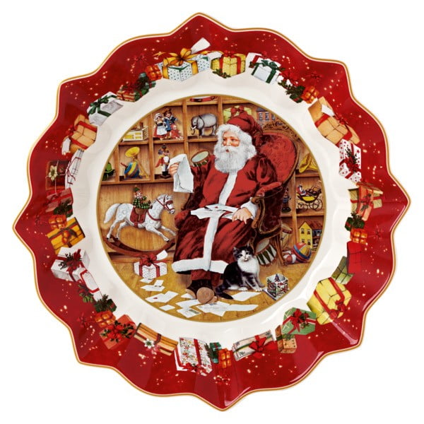 Porcelianinis dubuo su kalėdiniu motyvu Villeroy & Boch, ø 25 cm