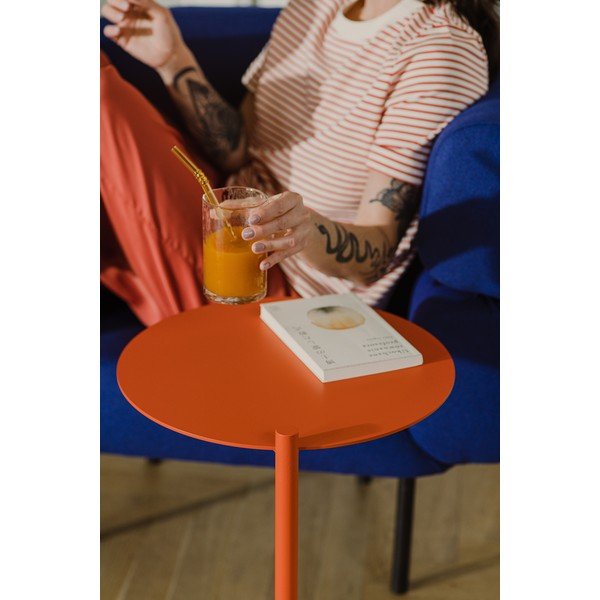 Iš plieno apvalios formos šoninis stalas 41x40 cm Ande – noo.ma-image-4