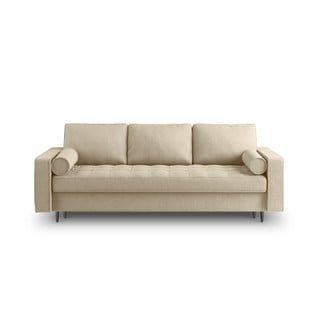 Smėlio spalvos sofa-lova Milo Casa Santo