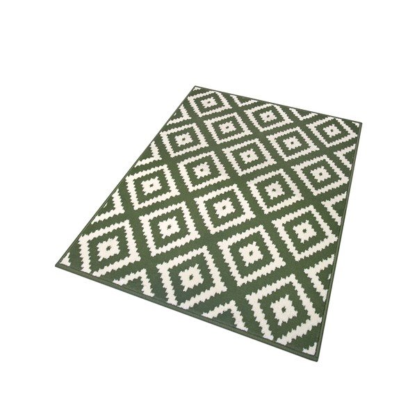 Žalias kilimas 290x200 cm Diamond - Hanse Home-image-2