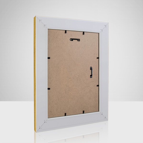 Aukso spalvos plastikinis rėmelis 24x30 cm - knor-image-1