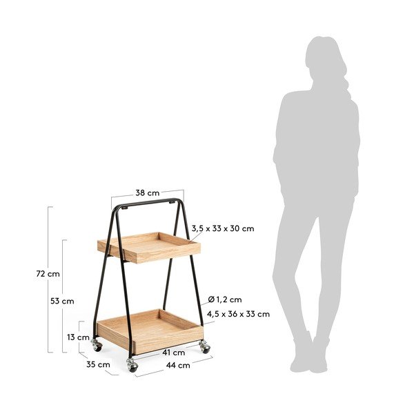 "La Forma Fortune" mobilusis serviravimo stalas-image-4