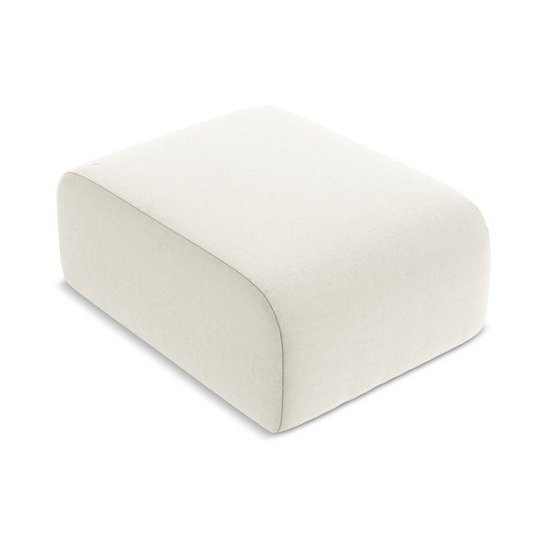 Smėlio spalvos taburetė iš velveto Lani – Makamii-image-1