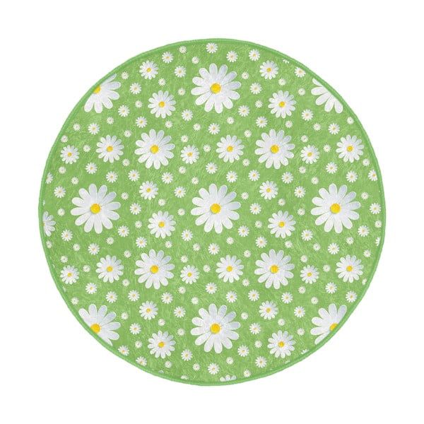 Vaikiškas kilimas žalios spalvos ø 80 cm Comfort – Mila Home