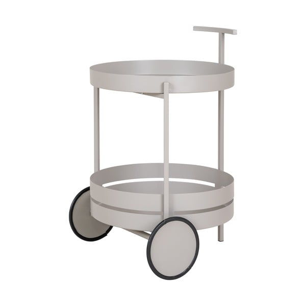 Iš metalo vežimėlis ant ratukų 40x49,5 cm Beja – House Nordic-image-2