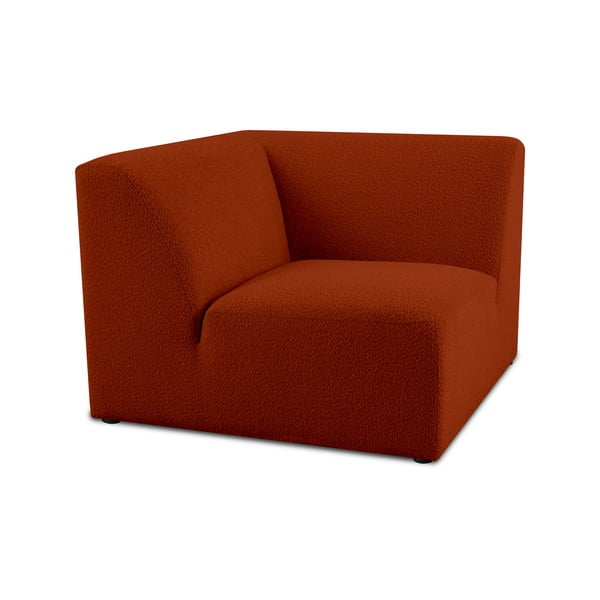 Iš boucle modulinė sofa raudonos plytų spalvos (kintama) Roxy – Scandic-image-1