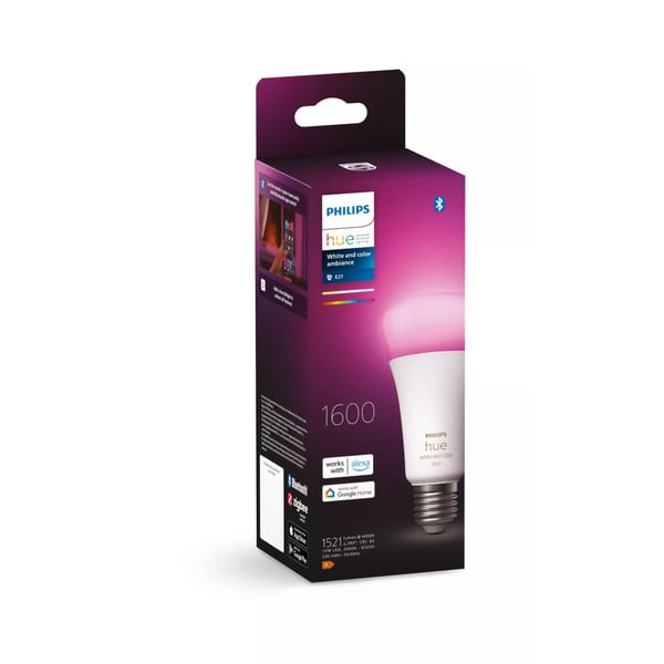 LED lemputė 15 W E27, White and color ambiance – Philips Hue-image-1