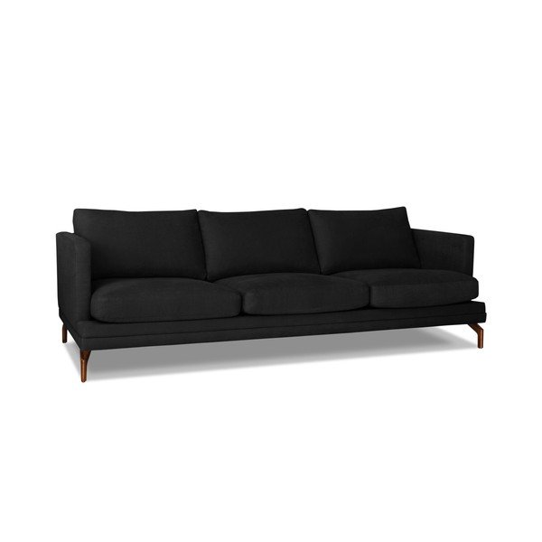 Tamsiai pilka trijų vietų sofa "Windsor & Co. Sofos Jupiter-image-1