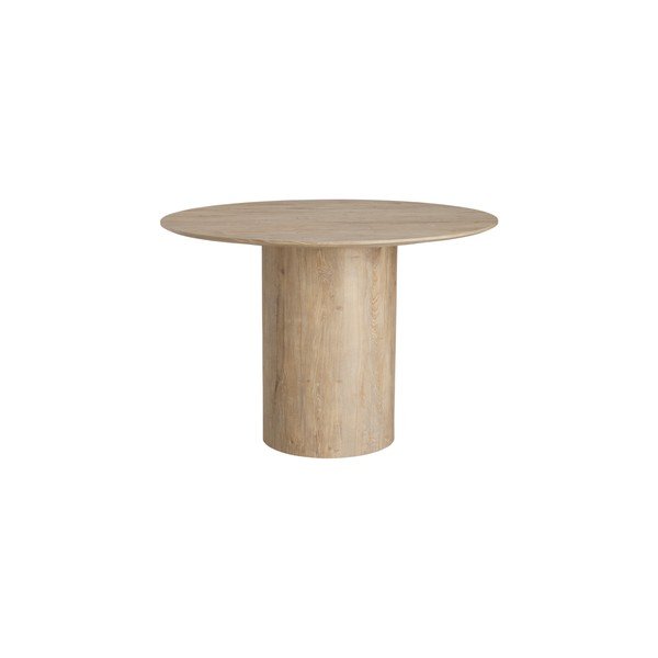 Apvalios formos valgomojo stalas iš bukmedžio ø 110 cm Week – Ellos Home