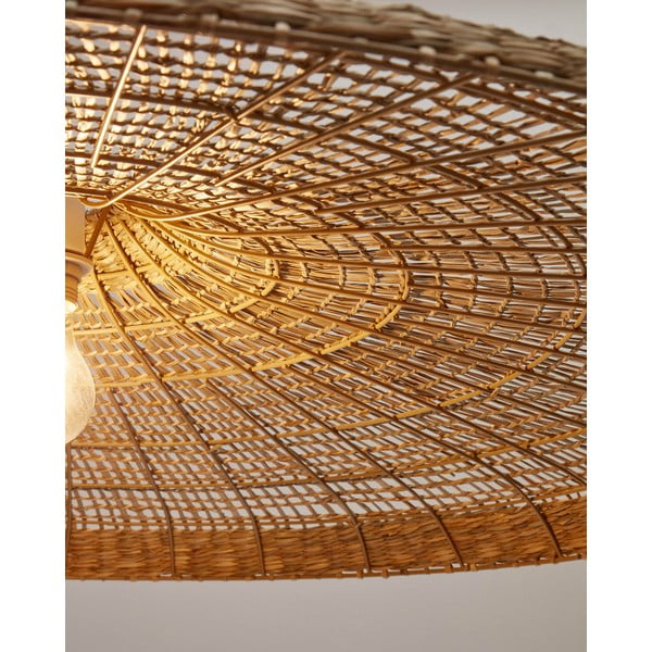 Natūralios spalvos šviestuvo gaubtas ø 100 cm Cruilles – Kave Home-image-1