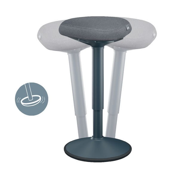 Ergonominė balansavimo kėdė atramai stovint Ergo – Leitz-image-4