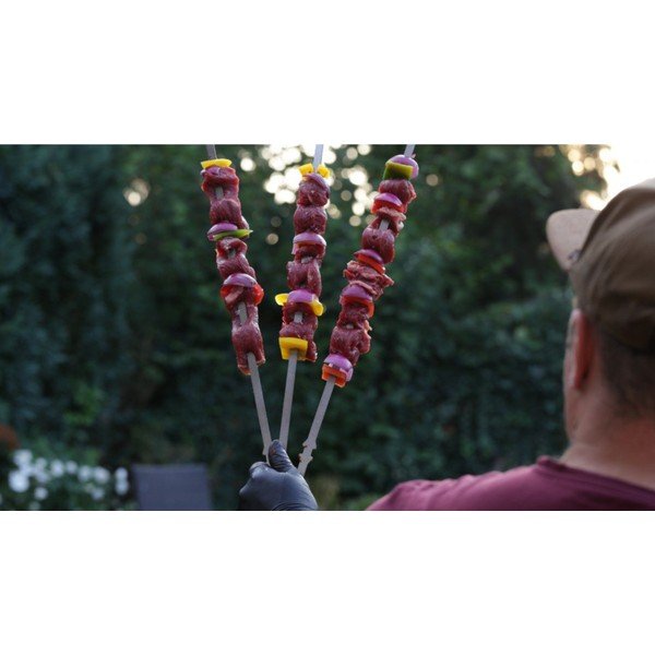 Iš nerūdijančio plieno iešmeliai rinkinyje 3 vnt. Rotisserie – Remundi-image-1