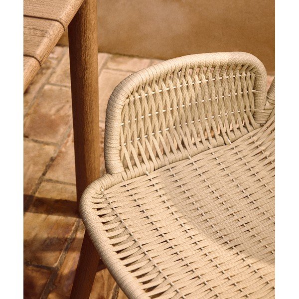 Smėlio spalvos sodo kėdė Alipa – Kave Home-image-2