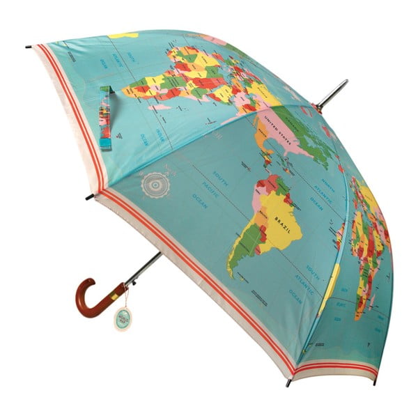Umbrella Rex Londonas Pasaulio žemėlapis