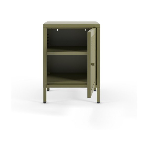 Žalios spalvos naktinis staliukas Fayna – Marckeric-image-1