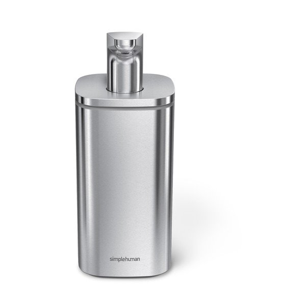 Nerūdijančio plieno muilo dozatorius, sidabro spalvos, 295 ml - simplehuman-image-3