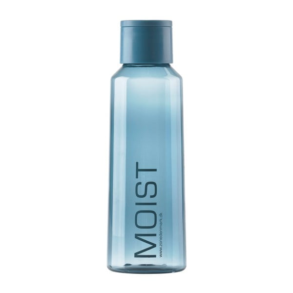 Mėlynas plastikinis vandens buteliukas Zone Moist, 500 ml