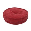 Raudonas sėdimasis krepšys Posh Velvet - Yellow Tipi