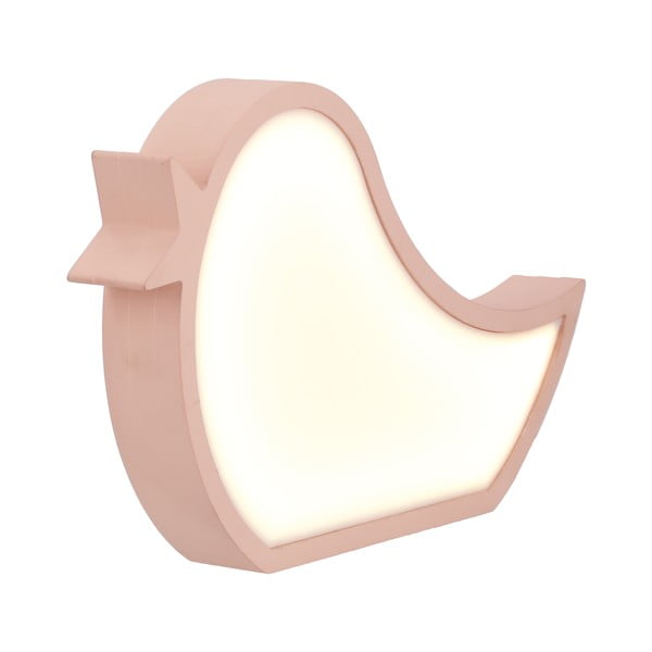 Rožinis vaikiškas šviestuvas Bird - Candellux Lighting-image-1