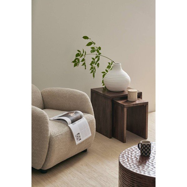 Iš mango masyvo šoninis stalas Helle – Ellos Home-image-1