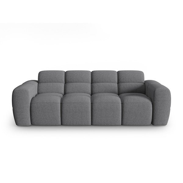 Sofa pilkos spalvos 216 cm Lisa – Micadoni Home