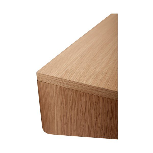 Iš ąžuolo masyvo sieninis rašomasis stalas 35x80 cm Folk – Hübsch-image-4