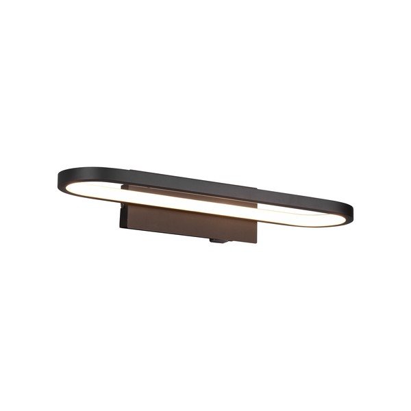 Matinės juodos spalvos LED sieninis šviestuvas (ilgis 40 cm) Gianni - Trio-image-2