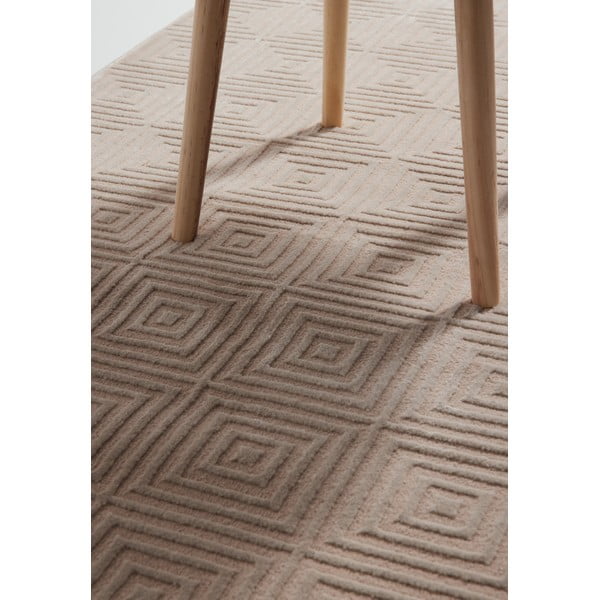 Kilimas smėlio spalvos 80x240 cm Perles Tourmaline – Elle Decoration-image-4