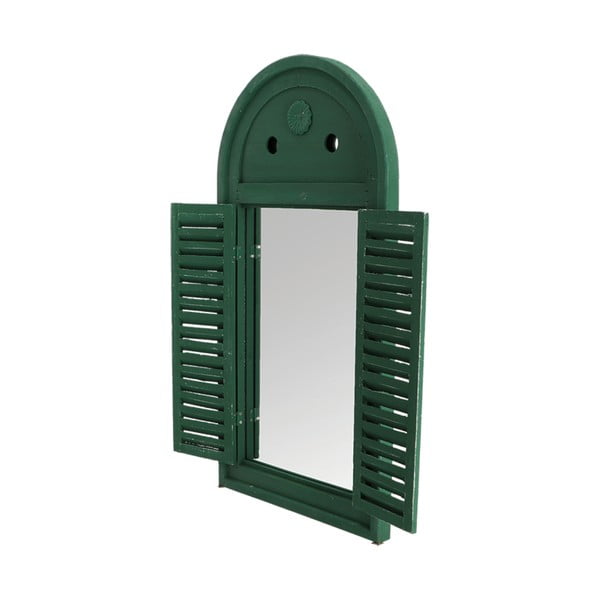 Lauko veidrodis su medžio masyvo rėmu 39x75 cm – Esschert Design-image-1
