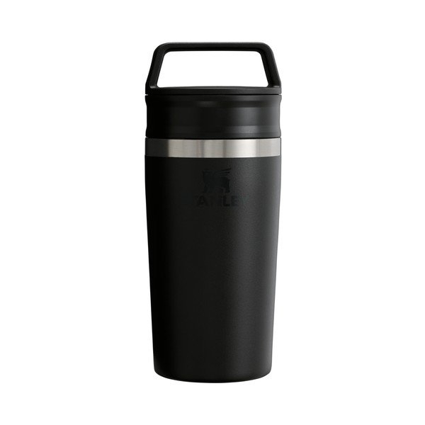 Juodos spalvos iš nerūdijančio plieno termo puodelis 350 ml Café-To-Go Travel Mug Black 2.0 – Stanley