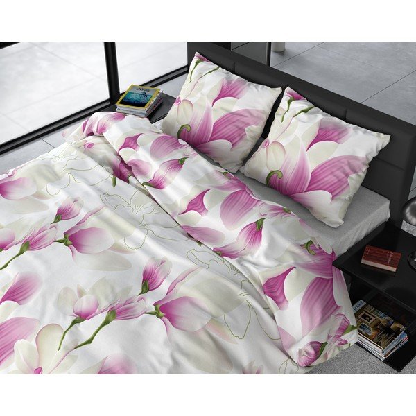 Flanelinė viengulė patalynė Sleeptime Olivia, 140 x 220 cm-image-1