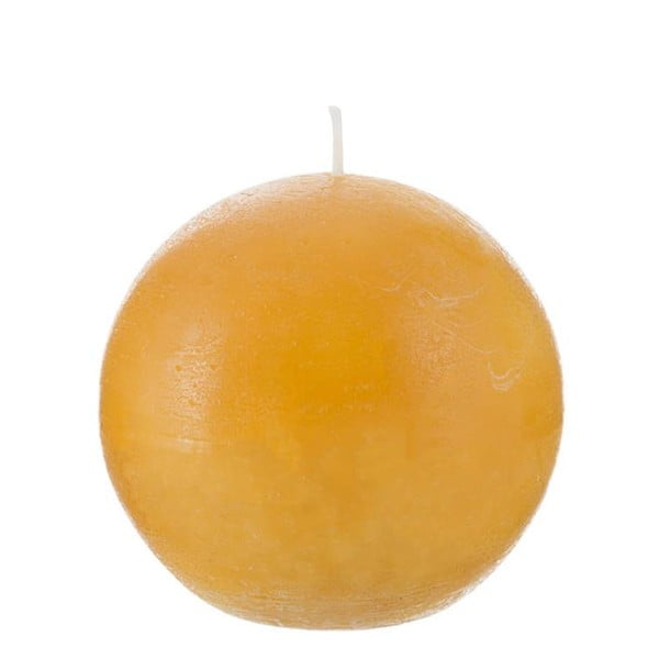 Oranžinė rutuliuko formos žvakė J-Line Ball
