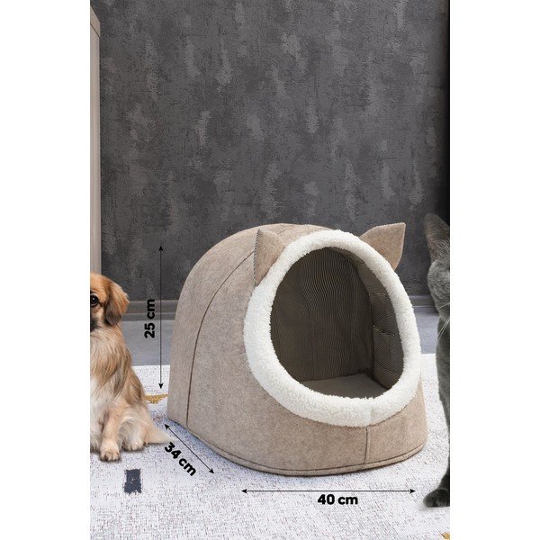 Kreminė lova - Mioli Decor-image-1
