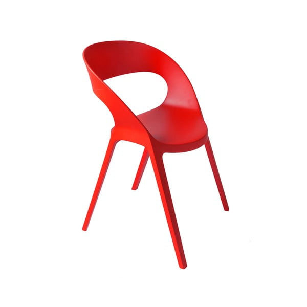2 raudonų sodo kėdžių rinkinys "Resol Carla