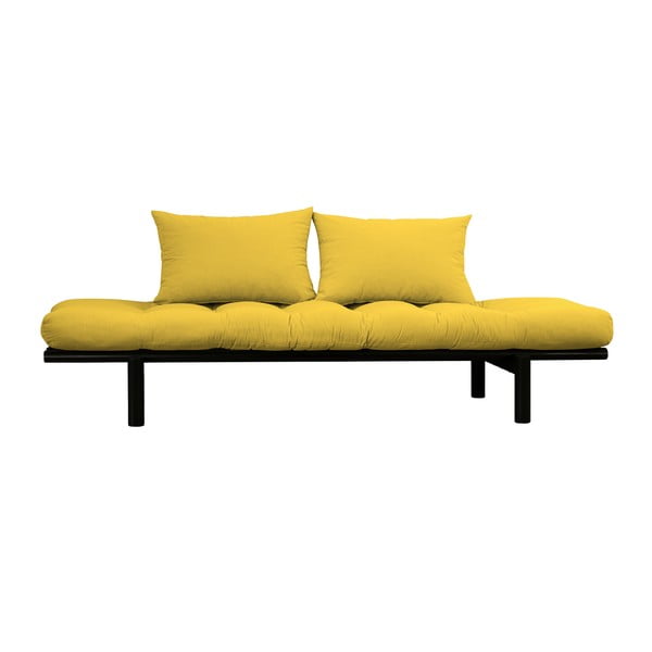 Sofa "Karup Pace Black/Amarillo
