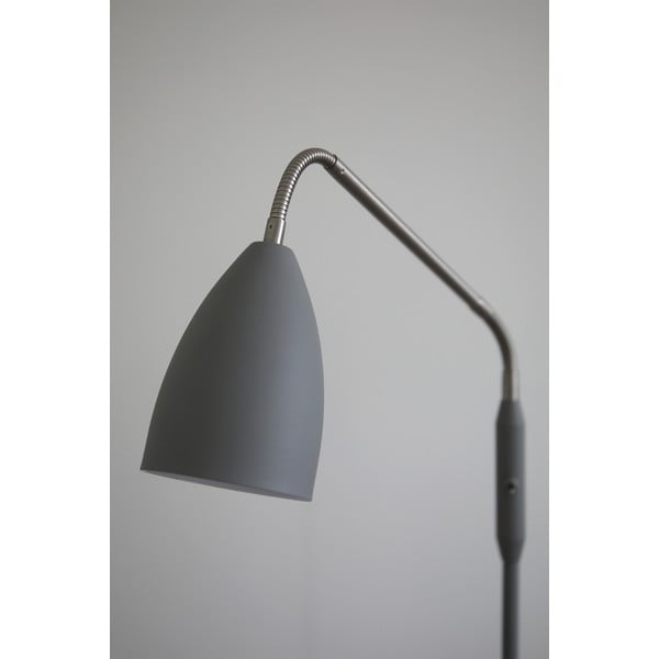 Pilkos spalvos pastatomas šviestuvas LED su pritemdymo funkcija (aukštis 140 cm) su metaliniu gaubtu Patro – Markslöjd-image-3