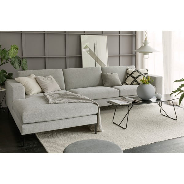 Smėlio spalvos kampinė sofa (su dešiniuoju kampu) Domino – Sits-image-1