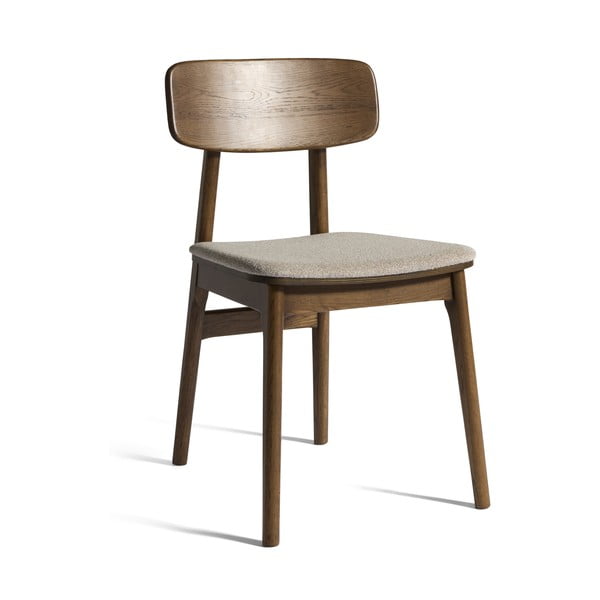Rudos spalvos valgomojo kėdė Livo – Unique Furniture-image-3