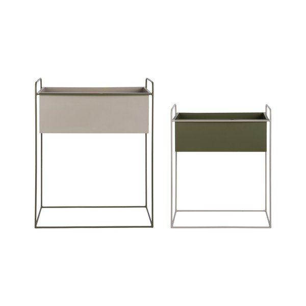 Iš metalo gėlių stovai 2 vnt. (aukštis 65 cm) Reina – PT LIVING-image-3