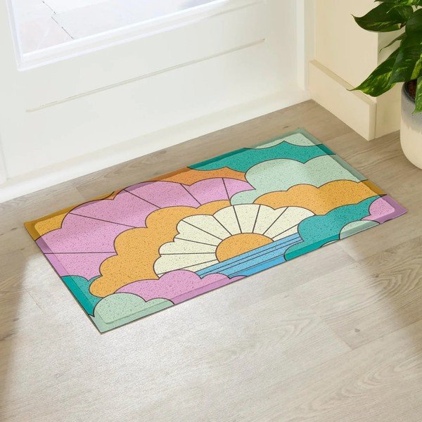 Iš perdirbto plastiko grindų kilimėlis 40x70 cm Elizabeth Olwen  – Artsy Doormats-image-1