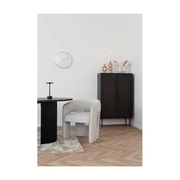 Juodos spalvos stalinis šviestuvas LED (aukštis 28,5 cm) Lyneham – House Nordic-image-1