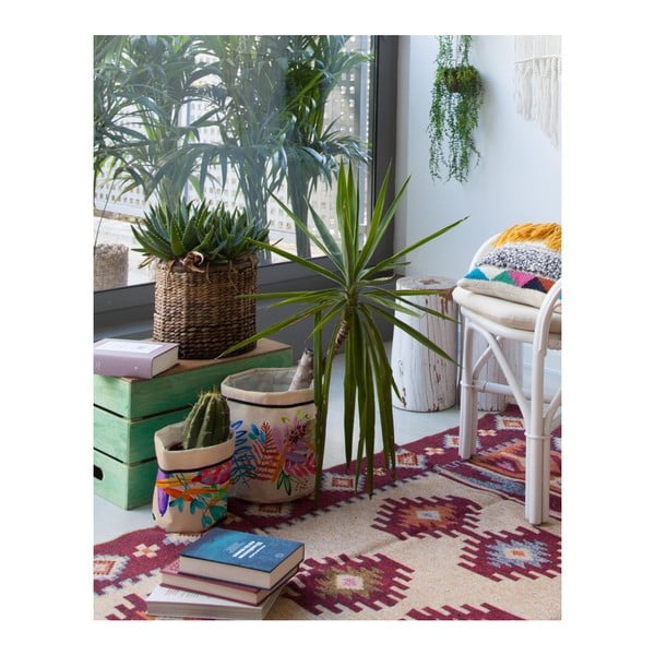 2 medžiaginių puodų dangčių rinkinys Madre Selva Floral-image-1