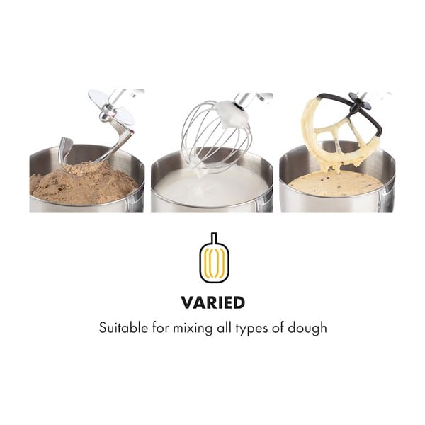 Baltas virtuvės kombainas Klarstein Bella Elegance-image-4