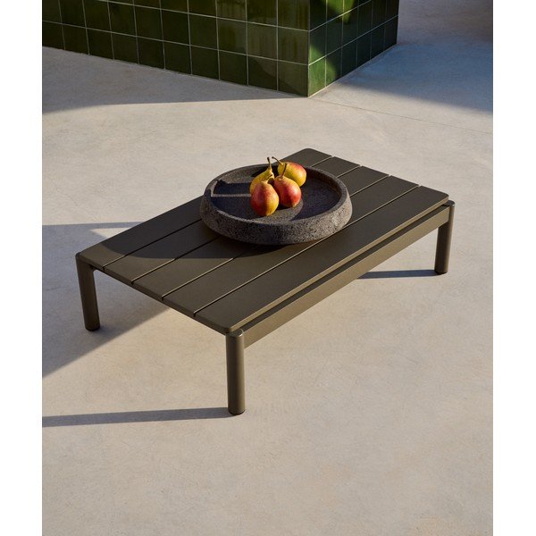 Iš metalo sodo kavos staliukas 57x91 cm Sorells – Kave Home-image-1