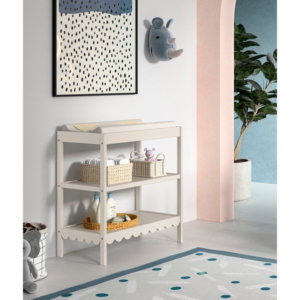 Smėlio spalvos su vystymo stalu vystymo stalas Swingo – Vipack-image-1